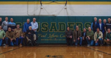 Lansdale Catholic Honors Former Longtime Coach with Basketball Court Dedication Ceremony